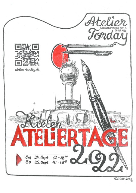 Plakat Kieler ATELIERTAGE 2022